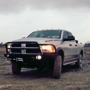 Aluminess - Aluminess 210146 Front Bumper without Guard for Dodge Power Wagon 2010-2018 - Image 2