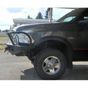Aluminess - Aluminess 210146 Front Bumper without Guard for Dodge Power Wagon 2010-2018 - Image 4