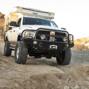 Aluminess - Aluminess 210146 Front Bumper without Guard for Dodge Power Wagon 2010-2018 - Image 6