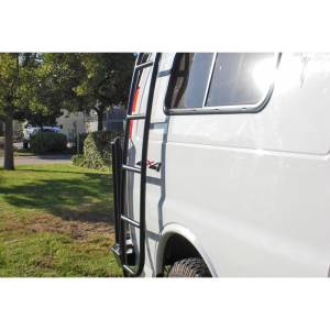 Aluminess - Aluminess 210162 Passenger Side Ladder for Chevy Express Van 2003-2020 - Image 2