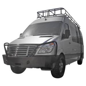 Aluminess - Aluminess 210167 Winch Front Bumper without Brush Guard for Mercedes Sprinter 2007-2013 - Image 2