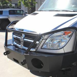 Aluminess - Aluminess 210167 Winch Front Bumper without Brush Guard for Mercedes Sprinter 2007-2013 - Image 3
