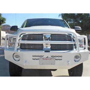 Aluminess - Aluminess 210173 Front Bumper with Brush Guard for Dodge Ram 2500/3500 2010-2018 - Image 2