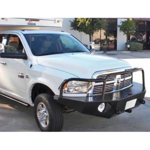 Aluminess - Aluminess 210173 Front Bumper with Brush Guard for Dodge Ram 2500/3500 2010-2018 - Image 4