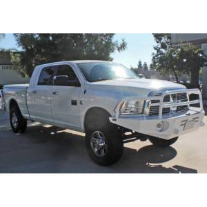 Aluminess - Aluminess 210173 Front Bumper with Brush Guard for Dodge Ram 2500/3500 2010-2018 - Image 5