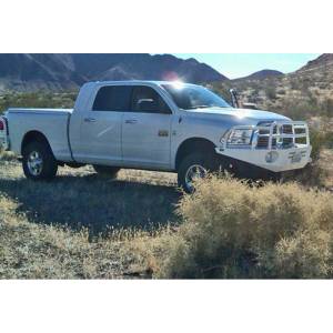 Aluminess - Aluminess 210173 Front Bumper with Brush Guard for Dodge Ram 2500/3500 2010-2018 - Image 6