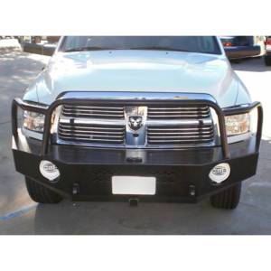 Aluminess - Aluminess 210174 Front Bumper without Brush Guard for Dodge Ram 2500/3500 2010-2018 - Image 3
