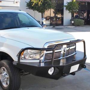 Aluminess - Aluminess 210174 Front Bumper without Brush Guard for Dodge Ram 2500/3500 2010-2018 - Image 4