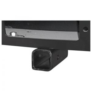 Aluminess 210182 2" Single Receiver Hitch for Front Bumper