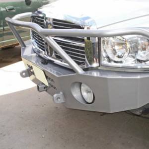 Aluminess - Aluminess 210184 Slimline Front Bumper with Brush Guard for Dodge Ram 2500/3500 2006-2009 - Image 5