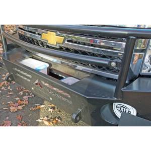 Aluminess - Aluminess 210192 Front Bumper with Brush Guard for Chevy Silverado 2500/3500 2011-2014 - Image 4