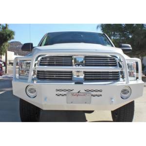 Aluminess - Aluminess 210225 Front Bumper with Brush Guard for Dodge Ram 2500/3500 2010-2018 - Image 2