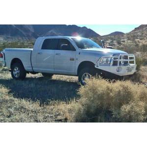 Aluminess - Aluminess 210225 Front Bumper with Brush Guard for Dodge Ram 2500/3500 2010-2018 - Image 6