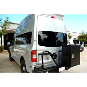 Aluminess - Aluminess 210245 Rear Bumper with Swing Arm for Nissan NV 2011-2018 - Image 4