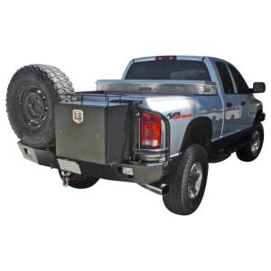 Aluminess - Aluminess 210268 Rear Bumper with Swing Arm for Dodge Ram 2500/3500 2010-2018 - Image 2