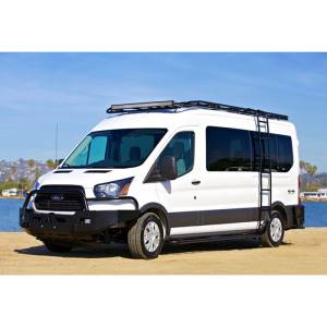 Aluminess - Aluminess 210275 Driver Side Mid Roof Ladder For Ford Transit Van 2015-2019 - Image 2