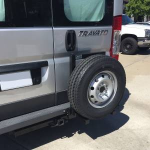 Aluminess - Aluminess 210280 Driver Side Tire Rack for Dodge Promaster 2014-2017 - Image 4