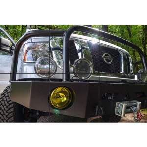 Aluminess - Aluminess 210283 Slimline Front Bumper with Bull Bar for Nissan NV 2011-2018 - Image 5