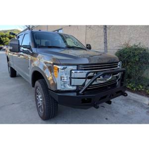 Aluminess - Aluminess 210303 Slimline Front Bumper with Pre-Runner Bar for Ford F250/F350/F450/F550 2017-2021 - Image 5