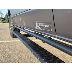 Aluminess - Aluminess 210304 144" Wheel Base Nerf Bars with Tread Plate Step for Mercedes Sprinter 2007-2020 - Image 5