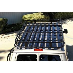 Aluminess - Aluminess 210400 Regular Body Gutter Mount Roof Rack for Ford Econoline Van 1992-2014 - Image 6