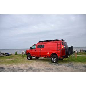 Aluminess - Aluminess 210416 Regular Body Gutter Mount Roof Rack for Chevy Express Van 2003-2020 - Image 3