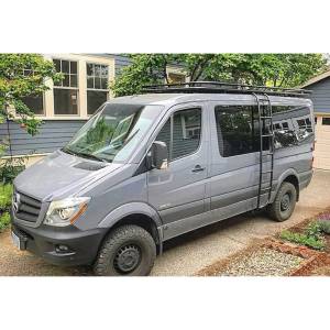 Aluminess - Aluminess 210422 Low Roof Rack for Mercedes Sprinter Van 2003-2017 - Image 6