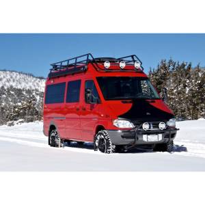 Aluminess - Aluminess 210422 Low Roof Rack for Mercedes Sprinter Van 2003-2017 - Image 8