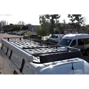 Aluminess - Aluminess 210423 Low Roof Rack for Mercedes Sprinter Van 2003-2018 - Image 4