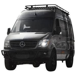 Aluminess 210424 High Roof Rack for Mercedes Sprinter Van 2003-2017