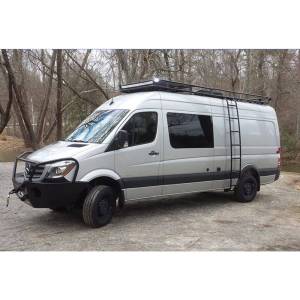 Aluminess - Aluminess 210429 Regular Body High Roof Rack for Mercedes Sprinter Van 2003-2017 - Image 2