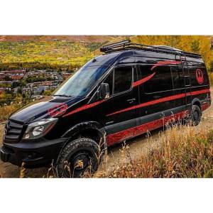 Aluminess - Aluminess 210430 Extended Body High Roof Rack for Mercedes Sprinter Van 2003-2017 - Image 4