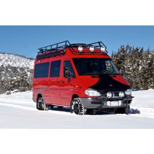 Aluminess - Aluminess 210430 Extended Body High Roof Rack for Mercedes Sprinter Van 2003-2017 - Image 6