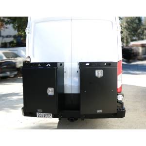 Aluminess - Aluminess 210500 Rear Bumper with Hitch and Swing Arm for Ford Transit Van 2015-2019 - Image 6