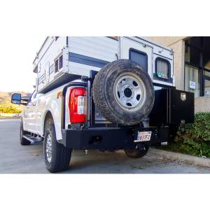 Aluminess 210502 Rear Bumper with Swing Arm for Ford F250/F350 2017-2020