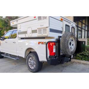 Aluminess - Aluminess 210502 Rear Bumper with Swing Arm for Ford F250/F350 2017-2020 - Image 2