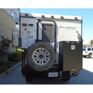 Aluminess - Aluminess 210502 Rear Bumper with Swing Arm for Ford F250/F350 2017-2020 - Image 5