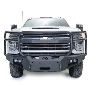 Fab Fours - Fab Fours CH20-A4950-1 Premium Front Bumper with Full Grill Guard for Chevy Silverado 2500HD/3500 2020-2021 - Image 2