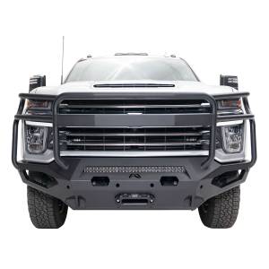 Fab Fours CH20-X4950-1 Matrix Front Bumper with Full Grill Guard for Chevy Silverado 2500HD/3500 HD 2020-2021