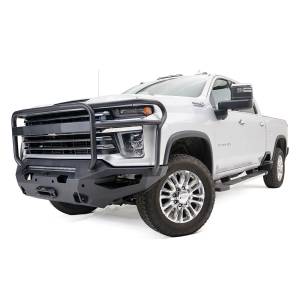 Fab Fours - Fab Fours CH20-X4950-1 Matrix Front Bumper with Full Grill Guard for Chevy Silverado 2500HD/3500 HD 2020-2021 - Image 2