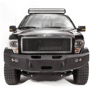 Fab Fours - Fab Fours FF09-H1951-1 Front Bumper with No Guard for Ford F150 2009-2014 - Image 3