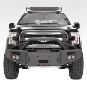 Fab Fours - Fab Fours FF09-H1952-1 Front Bumper with Pre-Runner Guard for Ford F150 2009-2014 - Image 2