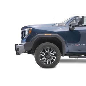 Fab Fours - Fab Fours GM20-Q5061-1 Black Steel Elite Front Bumper with No Guard for GMC Sierra 2500/3500 2020-2021 - Image 4