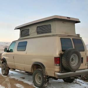 Aluminess - Aluminess 210009.1 8x170 Bolt Pattern Tire Rack for Ford Econoline Van 1992-2014 - Image 3