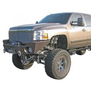 Aluminess - Aluminess 210038.1 Front Bumper for Chevy Silverado 2500/3500 2007-2010 - Image 2