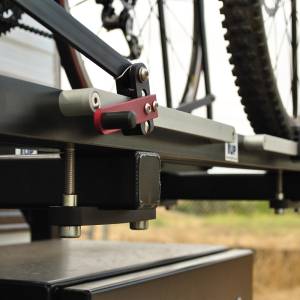 Aluminess - Aluminess 210042.2 Rear Bumper with Brush Guard and Bike Rack Swing Arm for Ford F250/F350 1999-2016 - Image 8