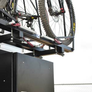 Aluminess - Aluminess 210042.2 Rear Bumper with Brush Guard and Bike Rack Swing Arm for Ford F250/F350 1999-2016 - Image 10