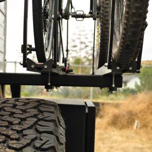 Aluminess - Aluminess 210043.2 Rear Bumper with Brush Guard and Bike Rack Swing Arm for Ford Excursion 1999-2005 - Image 6