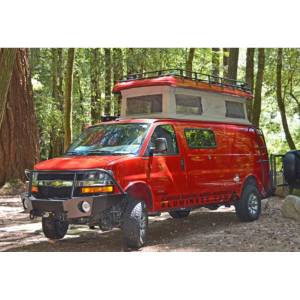 Aluminess - Aluminess 210044.1 Front Bumper for Chevy Express Van 2003-2018 - Image 2