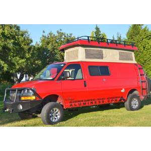 Aluminess - Aluminess 210044.1 Front Bumper for Chevy Express Van 2003-2018 - Image 3